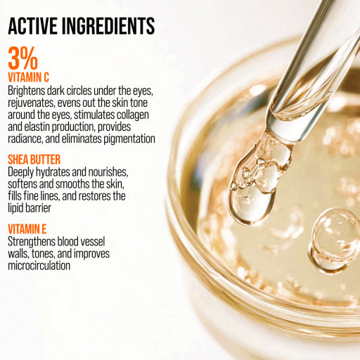 7DAYS Crema pentru Ochi Radiance Vitamin C Massager 18ml - Crema Iluminatoare