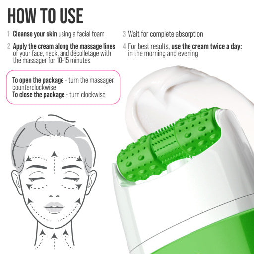 7DAYS Crema de Fata Lifting Peptide Massager 40ml - Crema Pentru Fermitate