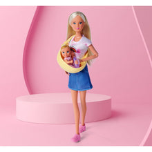 Încarcă imaginea în Galerie, Steffi Love Papusa cu Port Bebe
