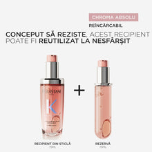 Încarcă imaginea în Galerie, Kerastase L&#39;Huile Chroma Eclat - Ulei Pentru Stralucire Reincarcabil 75ml
