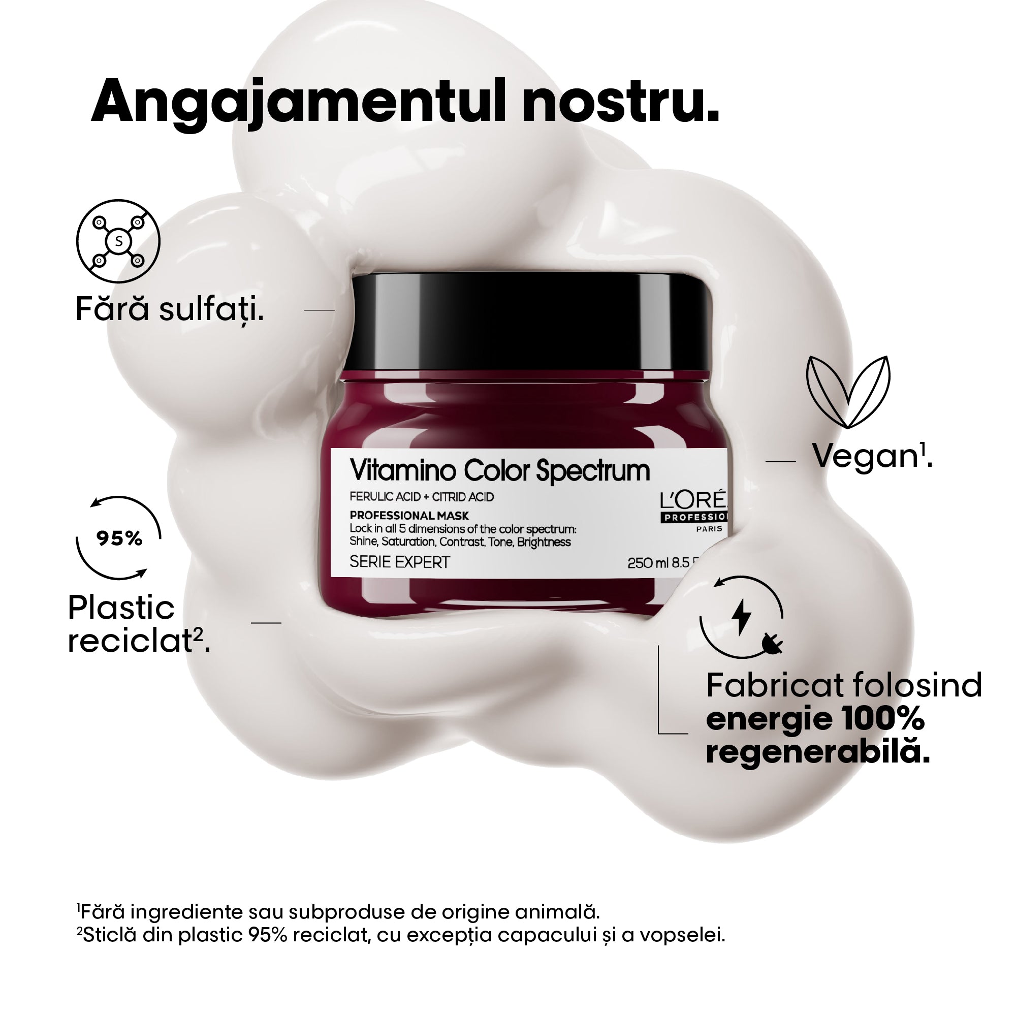 L'Oreal Professionnel SE Vitamino Color Spectrum - Masca Pentru Par Vopsit 250ml - Beauty Lounge