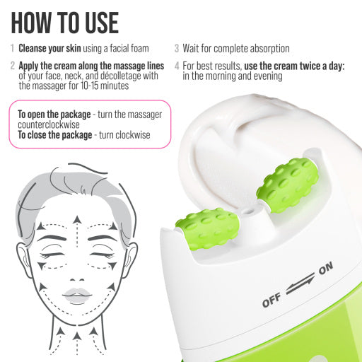 7DAYS Crema Faciala si Gat Repair Ceramide Massager 80ml - Hidratare Profunda