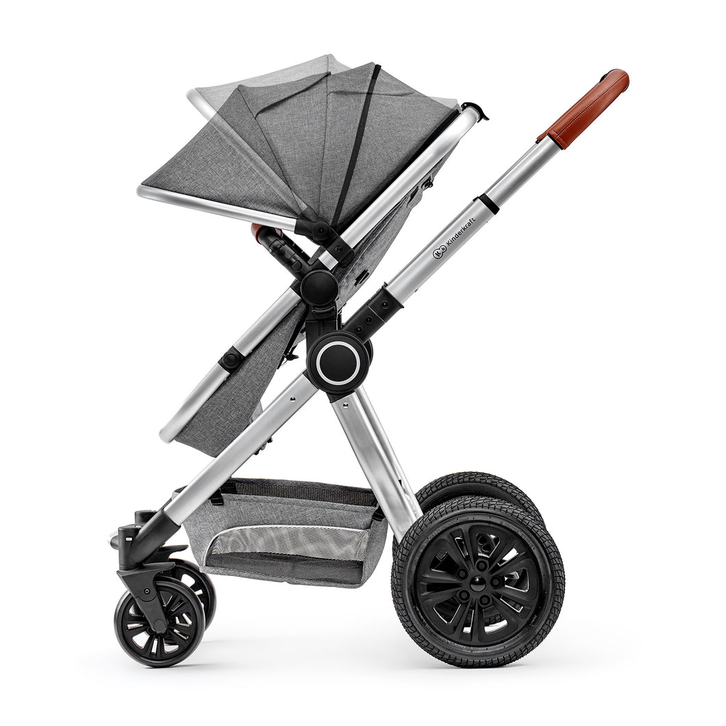 Kinderkraft Carucior 3 in 1 Veo Grey