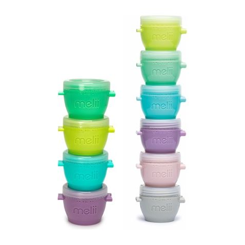 Melii Set 10 Recipiente Snap and Go 6x59ml si 4x118ml