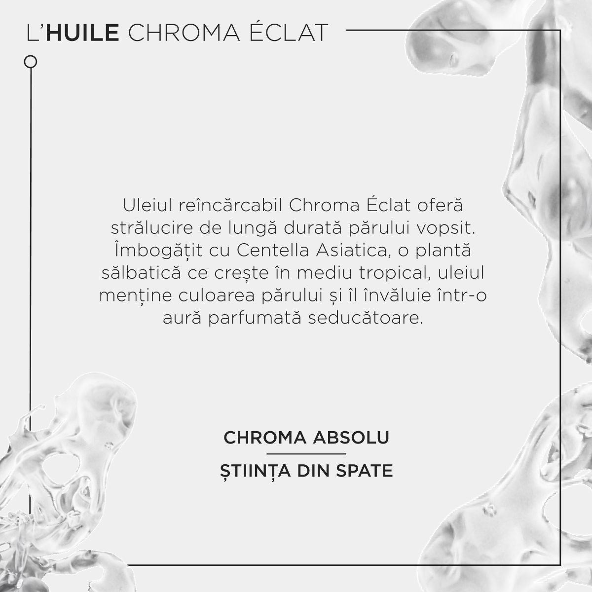 Kerastase L'Huile Chroma Eclat 30ml - Ulei Pentru Stralucire