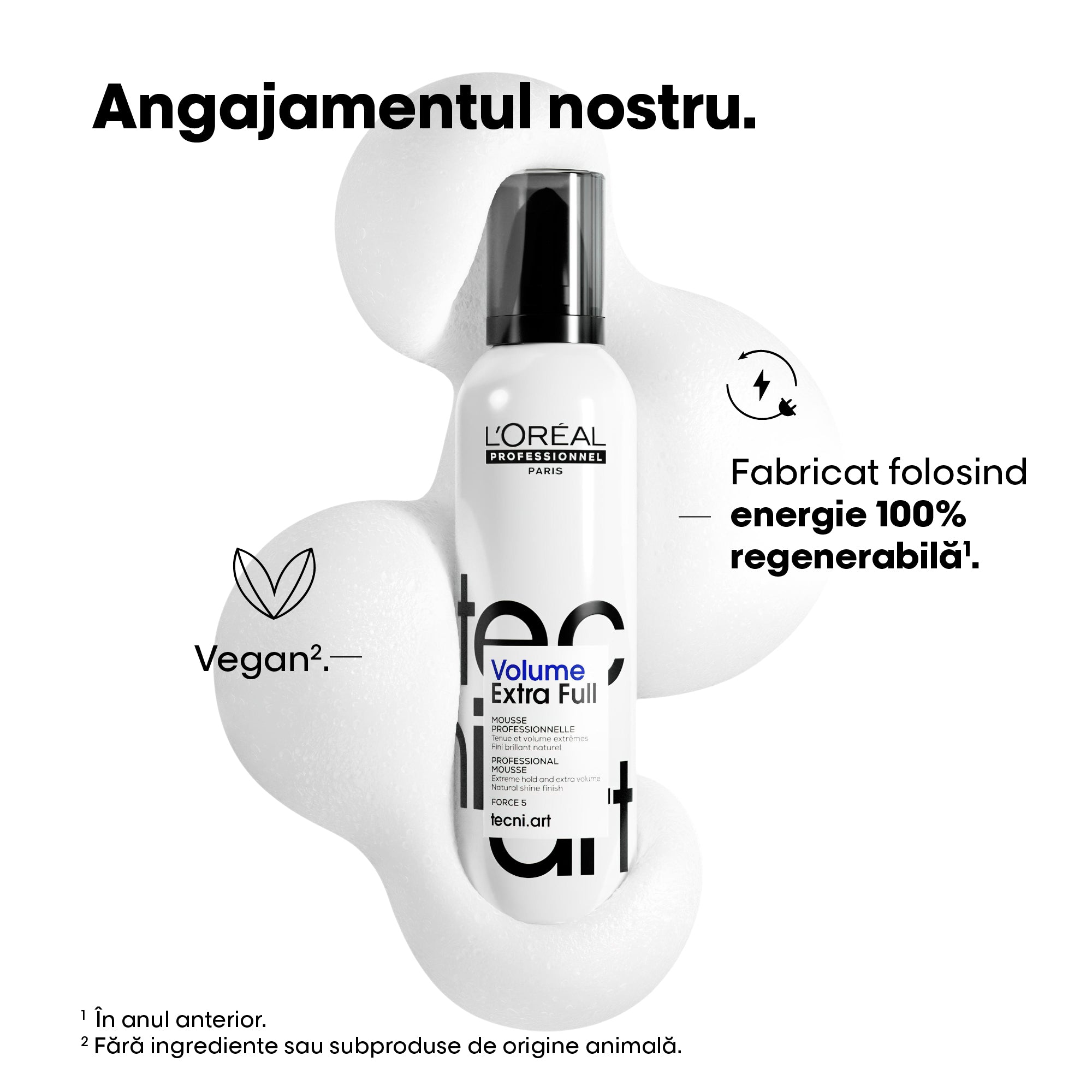 L'Oreal Professionnel Tecni Art Full Volume Extra Spuma Pentru Extra-Volum 250ml - Beauty Lounge