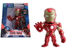 Încarcă imaginea în Galerie, Jada Toys Marvel Figurina Metalica Iron Man 10cm
