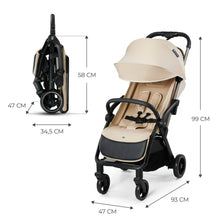 Încarcă imaginea în Galerie, Kinderkraft Carucior Sport Apino 0-22 Kg Dune Beige
