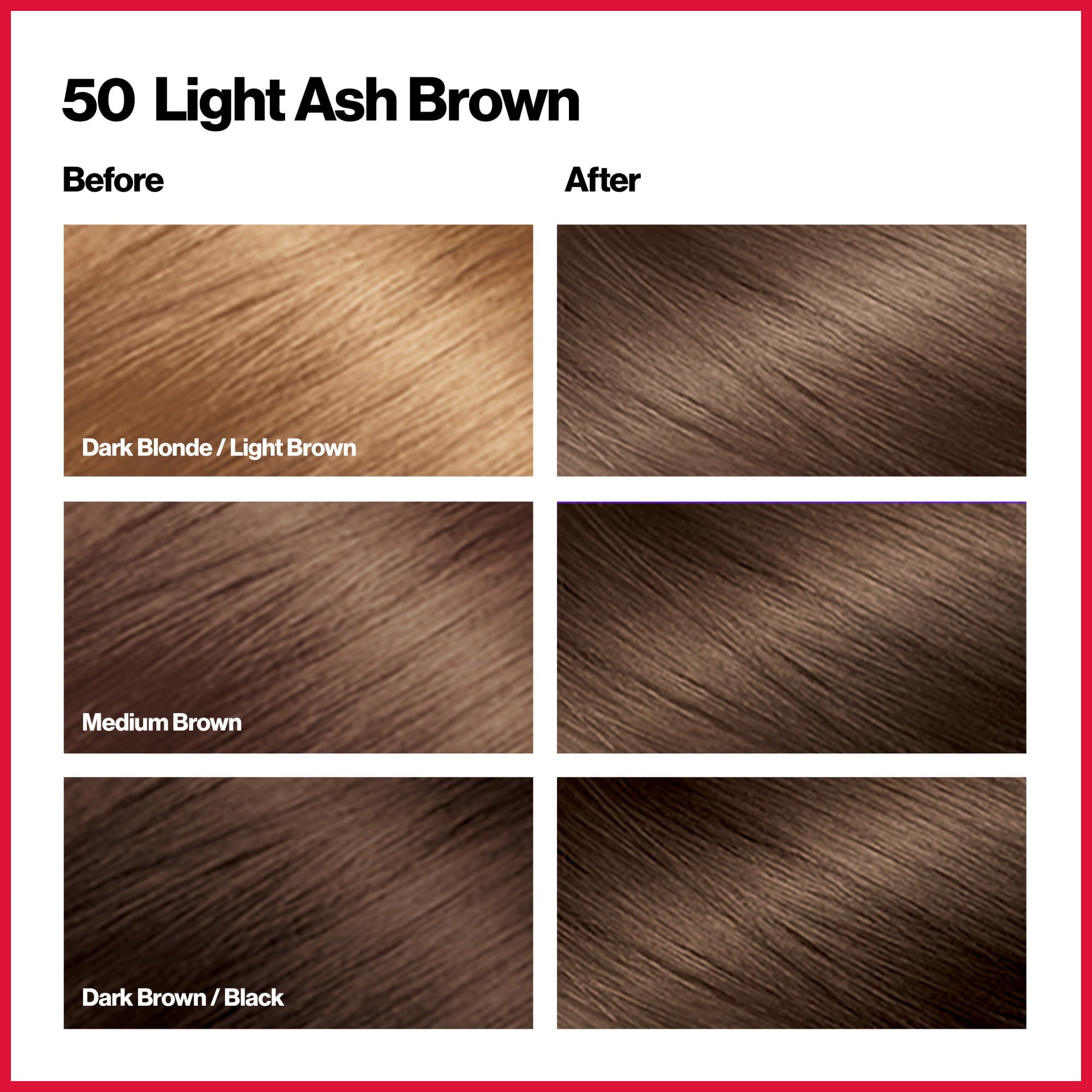 Revlon Colorsilk 50 Light Ash Brwon - Vopsea Permanenta
