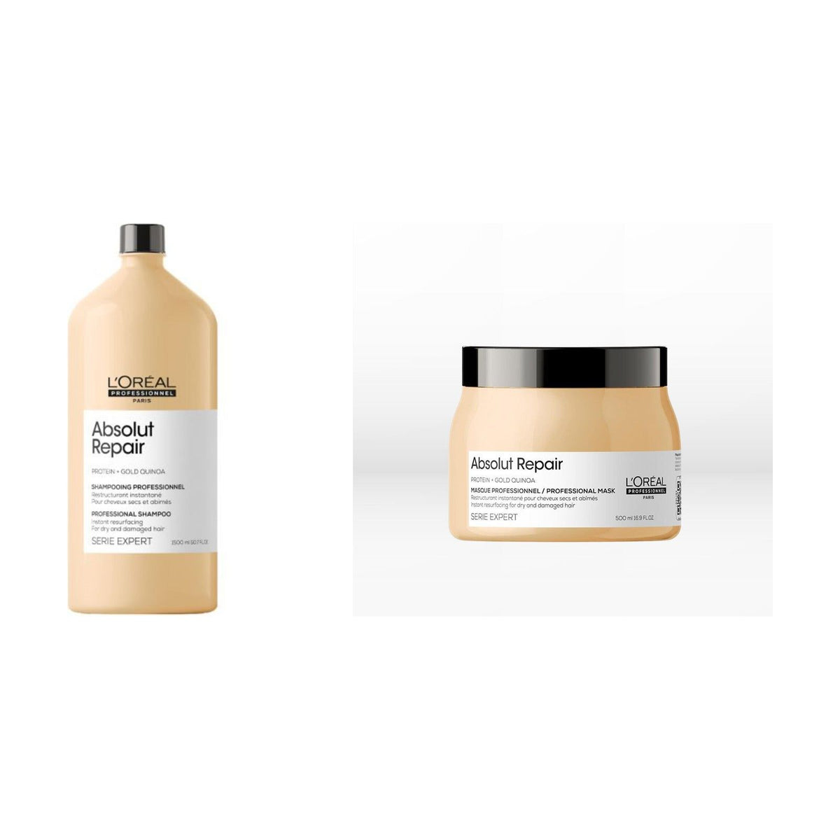 Set L'Oreal Professionnel Absolut Repair Sampon 1500ml si Masca 500ml - Beauty Lounge