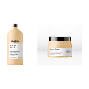 Set L'Oreal Professionnel Absolut Repair Sampon 1500ml si Masca 500ml