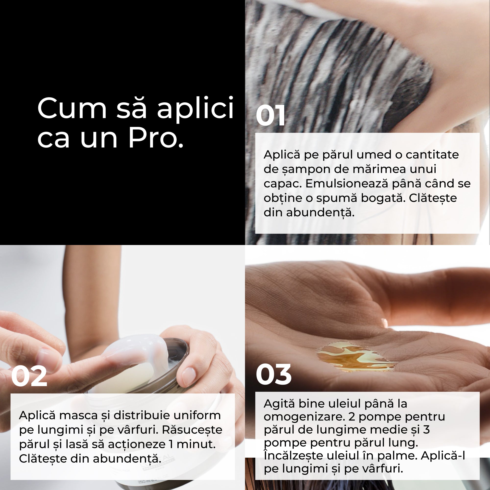 L’Oreal Professionnel SE Absolut Repair Molecular Set - Sampon + Masca + Ulei Bifazic