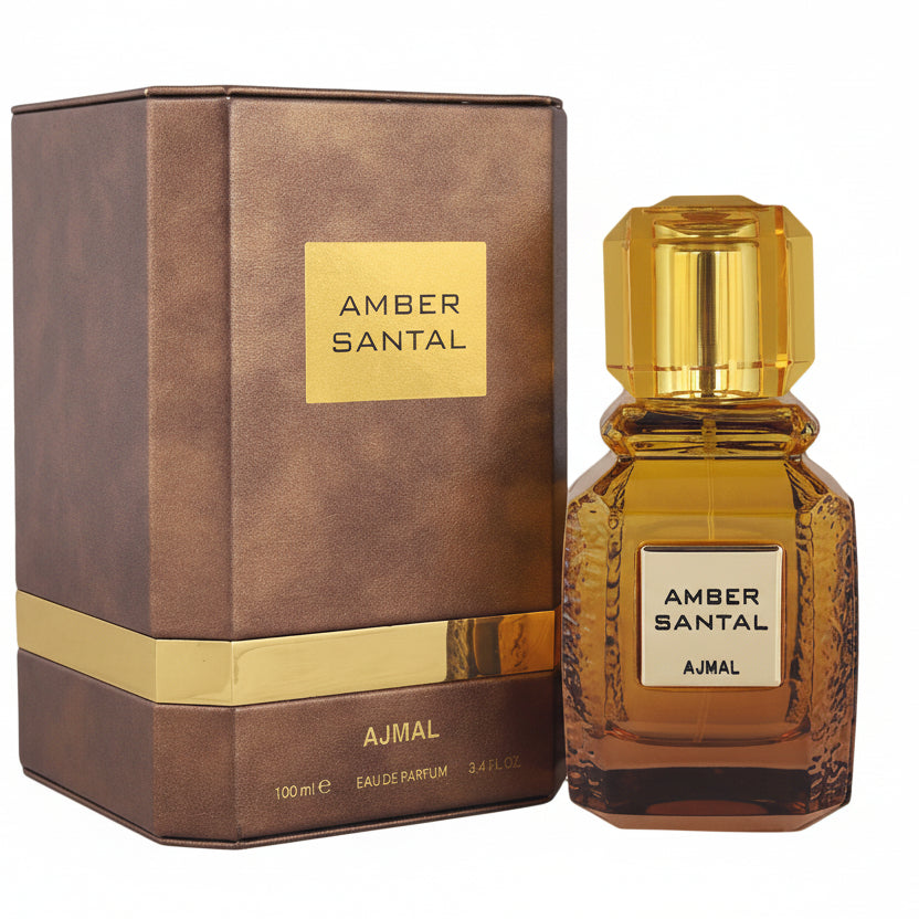 Ajmal Amber Santal 100ml - Apa de Parfum Unisex Dulce-Lemnos