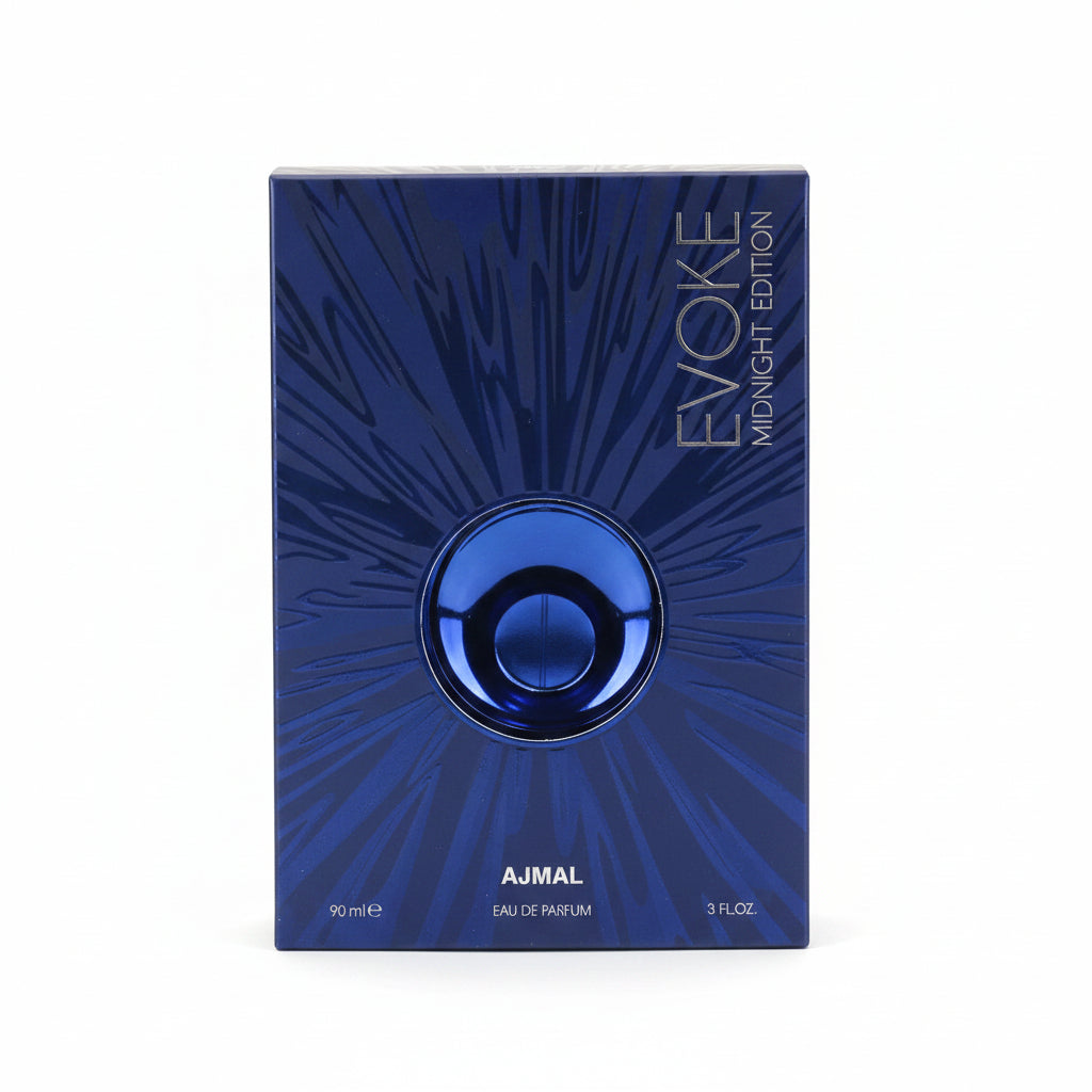 Ajmal Evoke Midnight Edition 90ml - Apa de Parfum Pentru Barbati Oriental-Condimentat