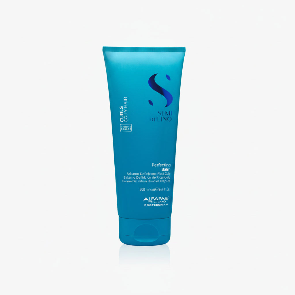 Alfaparf Curls Coily Hair Perfecting Balm 200ml - Balsam Pentru Par Cret Sau Ondulat