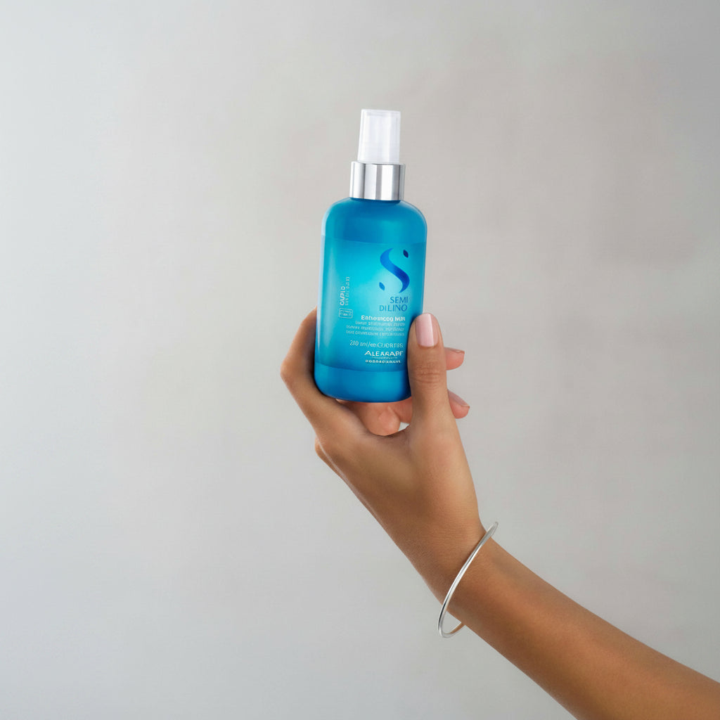 Alfaparf Milano Semi di Lino Enhancing Milk 200ml - Lotiune Leave-In Pentru Par Ondulat