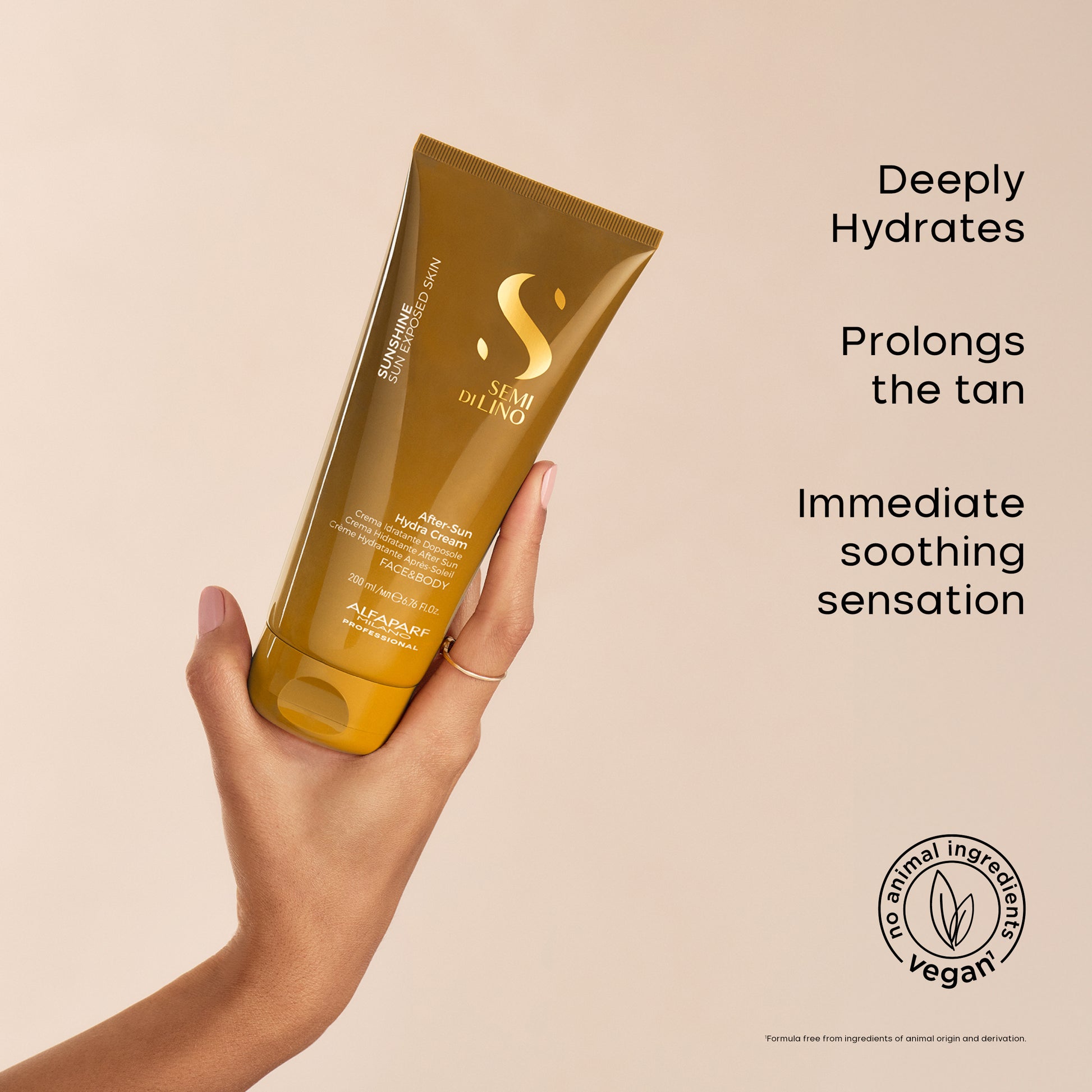 Alfaparf Milano SDL Sunshine After Sun Hydra Cream 200ml - Crema Hidratanta Fata si Corp