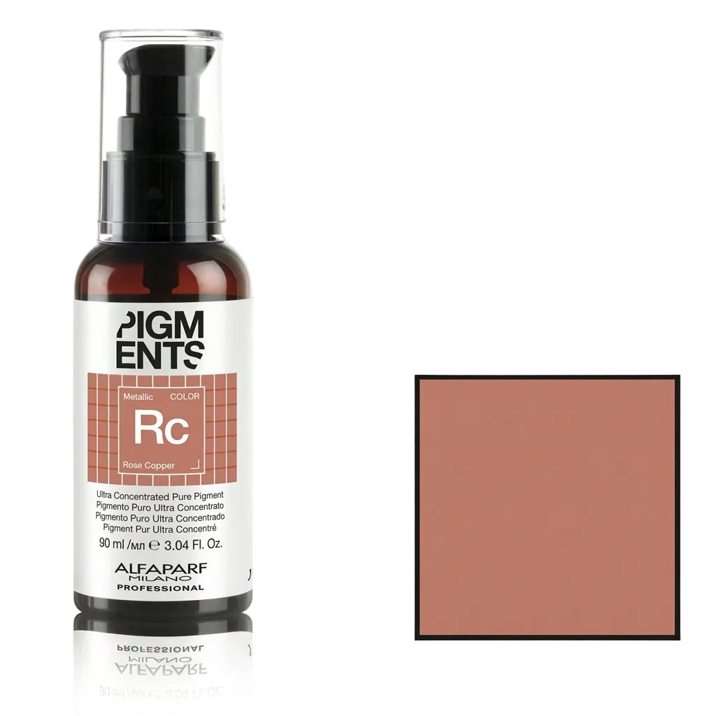 Alfaparf Milano Pigments Ultra Concentrated Pure Pigment Rose Copper 90ml - Cupru Roz Metalic