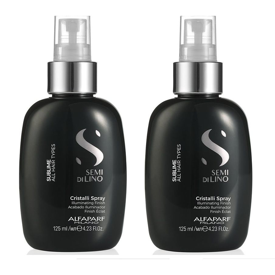 Set 2 x Alfaparf Milano Sublime Cristalli Spray Illuminating Finish - Spray Stralucire 125ml - Beauty Lounge