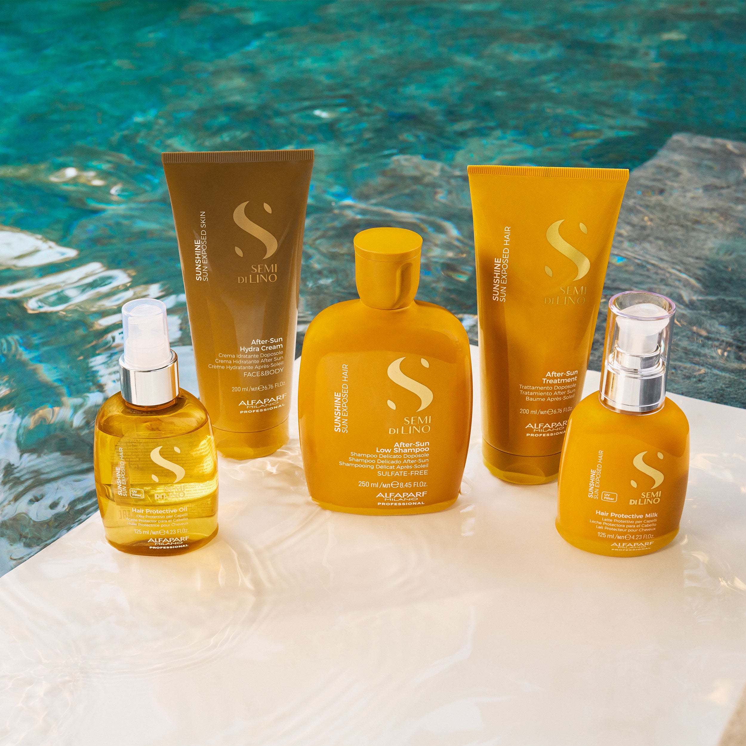 Alfaparf Milano SDL Sunshine After Sun Hydra Cream 200ml - Crema Hidratanta Fata si Corp