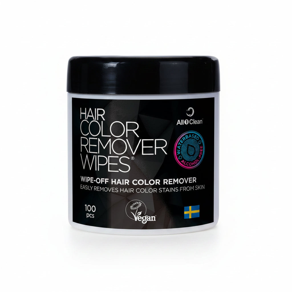 All1Clean Color Stain Wipes 100pcs - Servetele Pentru Indepartarea Petelor de Vopsea de Par