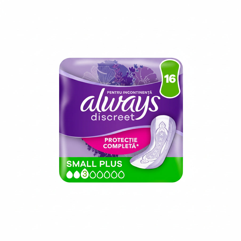 Always Discreet Pads Small+ - Absorbante 16 buc
