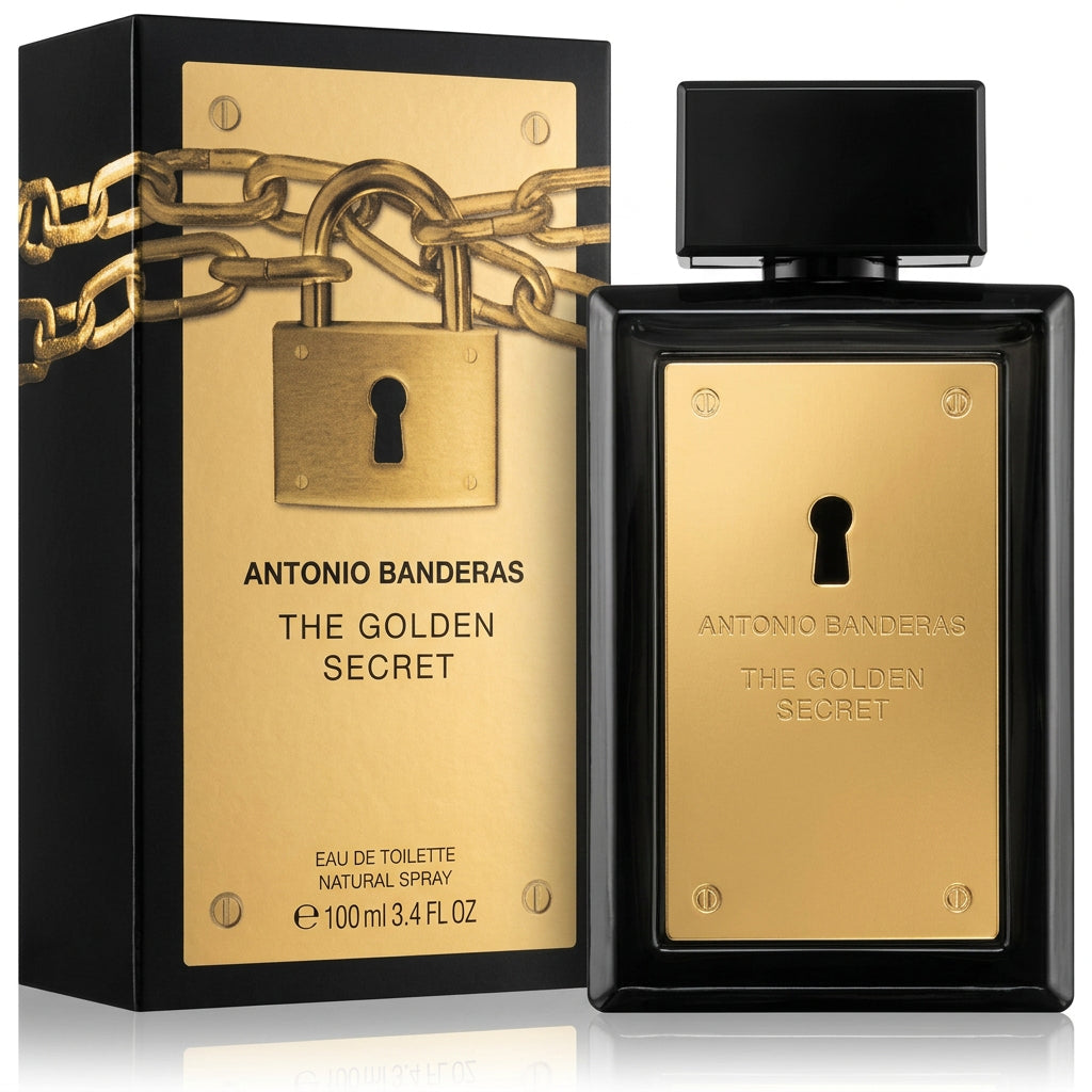 Antonio Banderas The Golden Secret 100ml - Apa de Toaleta Pentru Barbati
