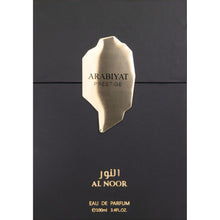 Încarcă imaginea în Galerie, Arabiyat Prestige Al Noor 100ml – un parfum luminos si rafinat, cu o compozitie echilibrata ce imbina prospetimea notelor citrice cu caldura acordurilor orientale

