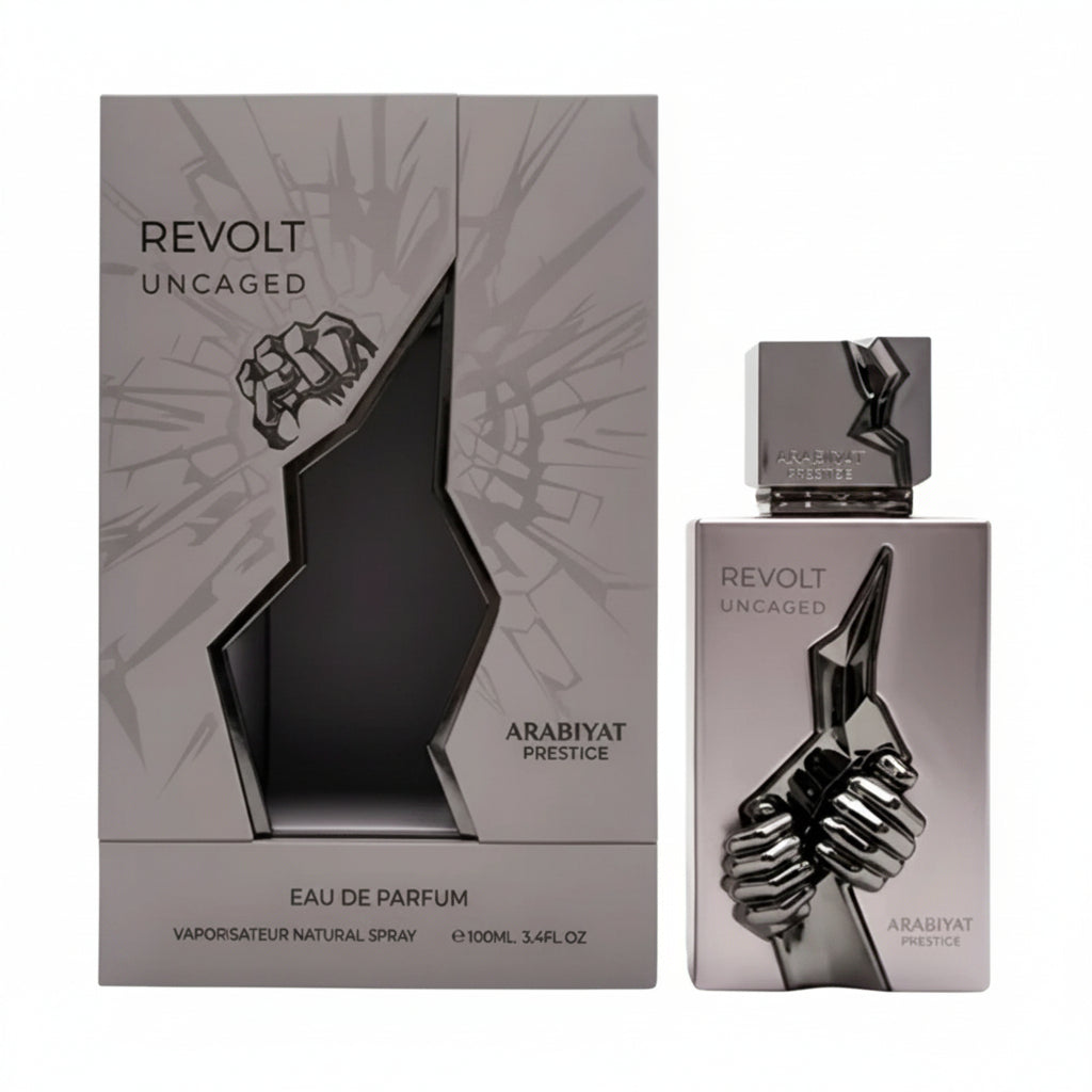 Arabiyat Prestige Revolt Uncaged 100ml - Apa de Parfum Pentru Barbati Fructat-Aromatic