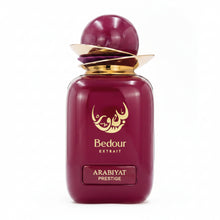 Încarcă imaginea în Galerie, Arabiyat Prestige Bedour Extrait 100ml - un parfum feminin intens si rafinat, cu o compozitie bogata si catifelata, ce imbina accente florale opulente cu nuante dulci si orientale

