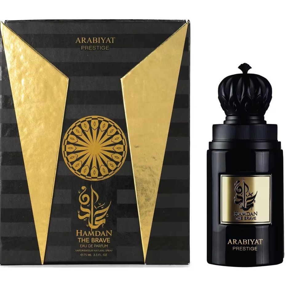 Arabiyat Prestige Hamdan The Brave 75ml – un parfum masculin intens si curajos, care exprima forta, eleganta si determinare
