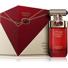 Încarcă imaginea în Galerie, Arabiyat Prestige Hypnotic Amber 100ml – un parfum cald si seducator, construit in jurul ambrei bogate si al notelor orientale catifelate
