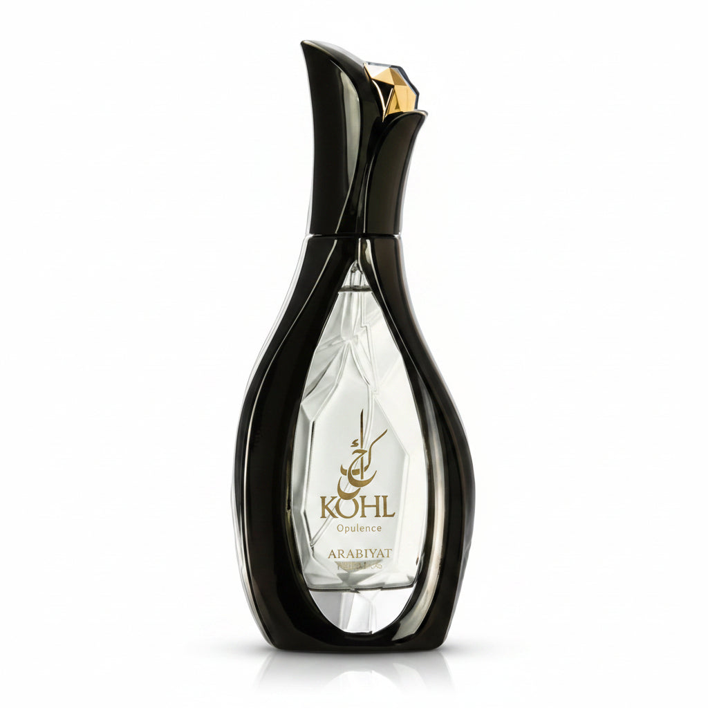 Arabiyat Prestige Kohl Opulence 100ml – un parfum opulent si sofisticat, cu accente orientale bogate si o aura misterioasa