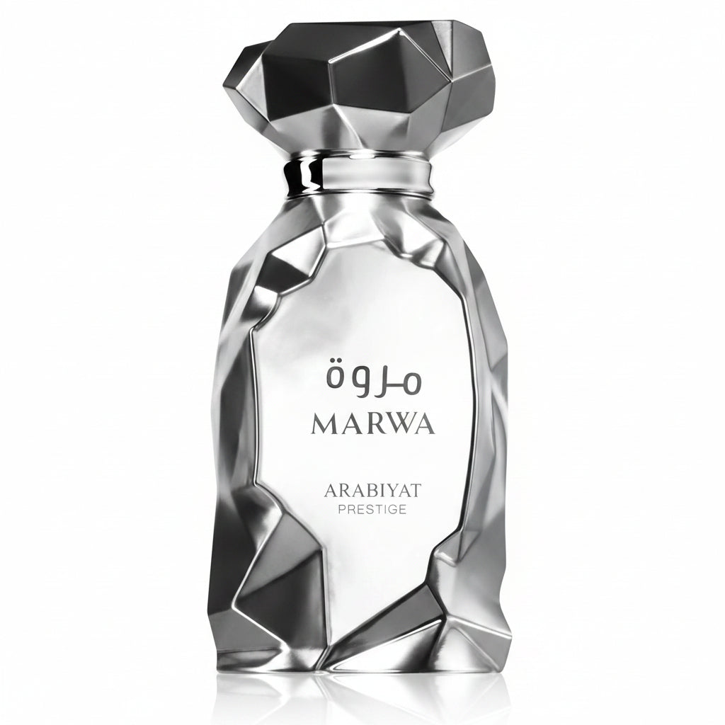 Arabiyat Prestige Marwa 100ml – un parfum masculin modern si elegant, cu o compozitie echilibrata intre note fresh, lemnoase si orientale
