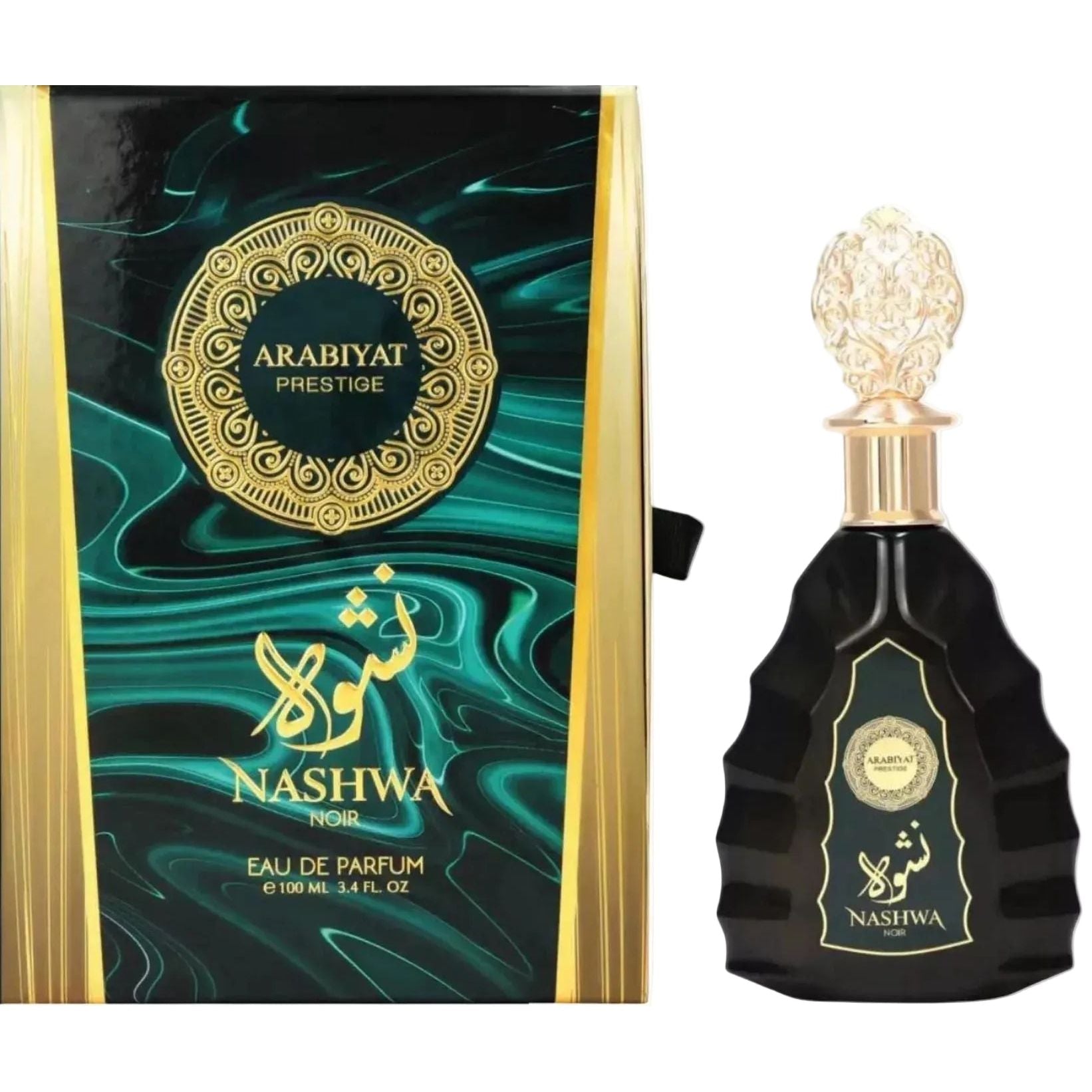 Arabiyat Prestige Nashwa Noir 100ml – un parfum masculin intens si elegant, cu un caracter misterios si sofisticat
