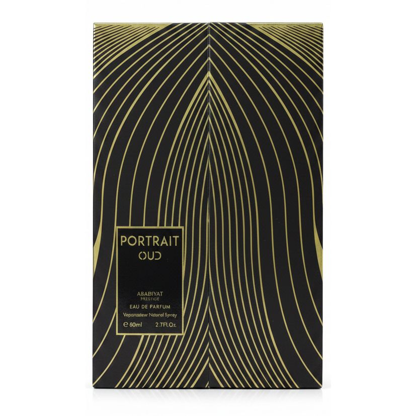 Arabiyat Prestige Portrait Oud 80ml – un parfum oriental-lemnos intens și sofisticat, cu accente profunde și rafinate de oud