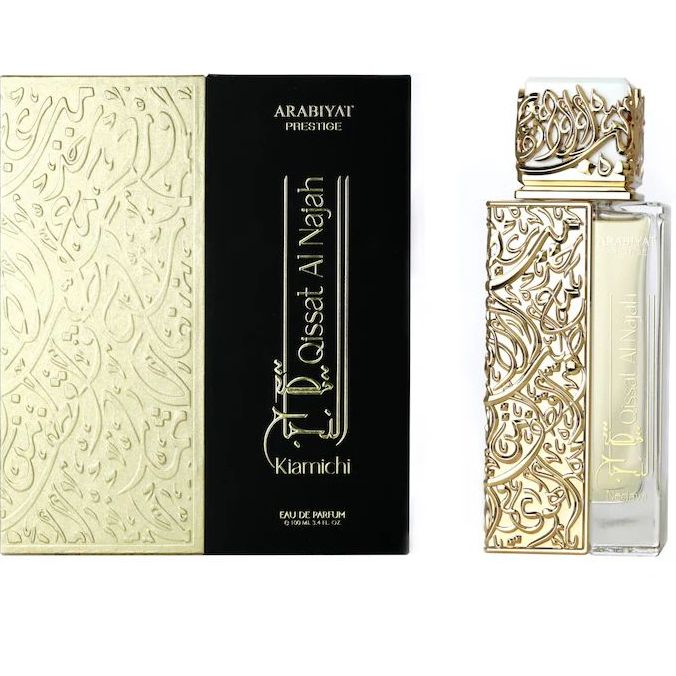Arabiyat Prestige Qissat Al Najah Kiamichi 100ml – un parfum masculin modern, cu accente fresh si lemnoase, ce inspira incredere si eleganta