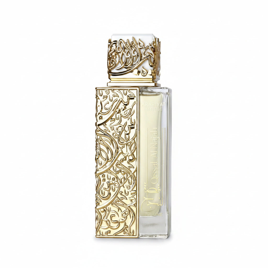 Arabiyat Prestige Qissat Al Najah Nedawi 100ml – un parfum elegant si misterios, ce imbina accentele orientale cu note lemnoase rafinate