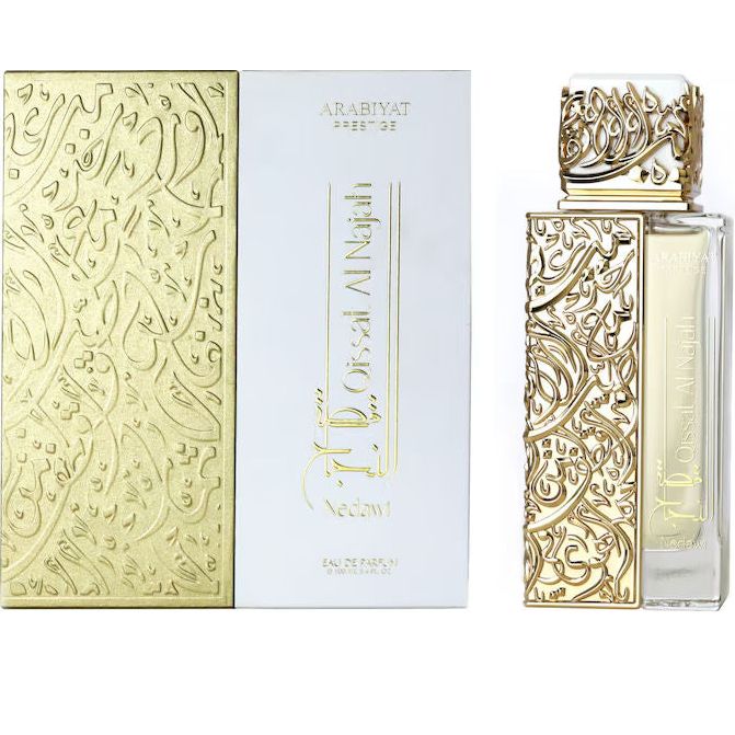 Arabiyat Prestige Qissat Al Najah Nedawi 100ml – un parfum elegant si misterios, ce imbina accentele orientale cu note lemnoase rafinate