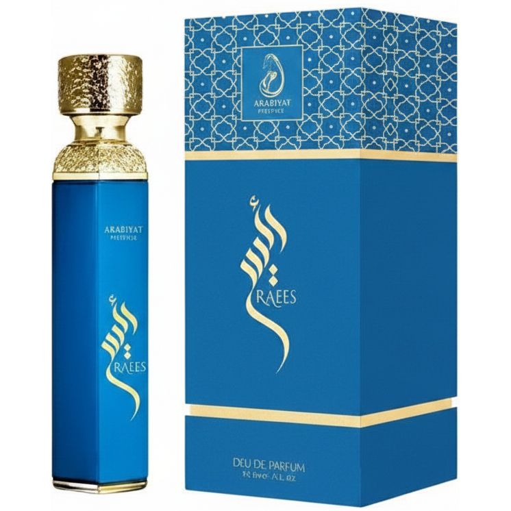 Arabiyat Prestige Raees 180ml – un parfum masculin proaspăt și energic, inspirat din atmosfera mării și a libertății, cu o compoziție aerată și modernă