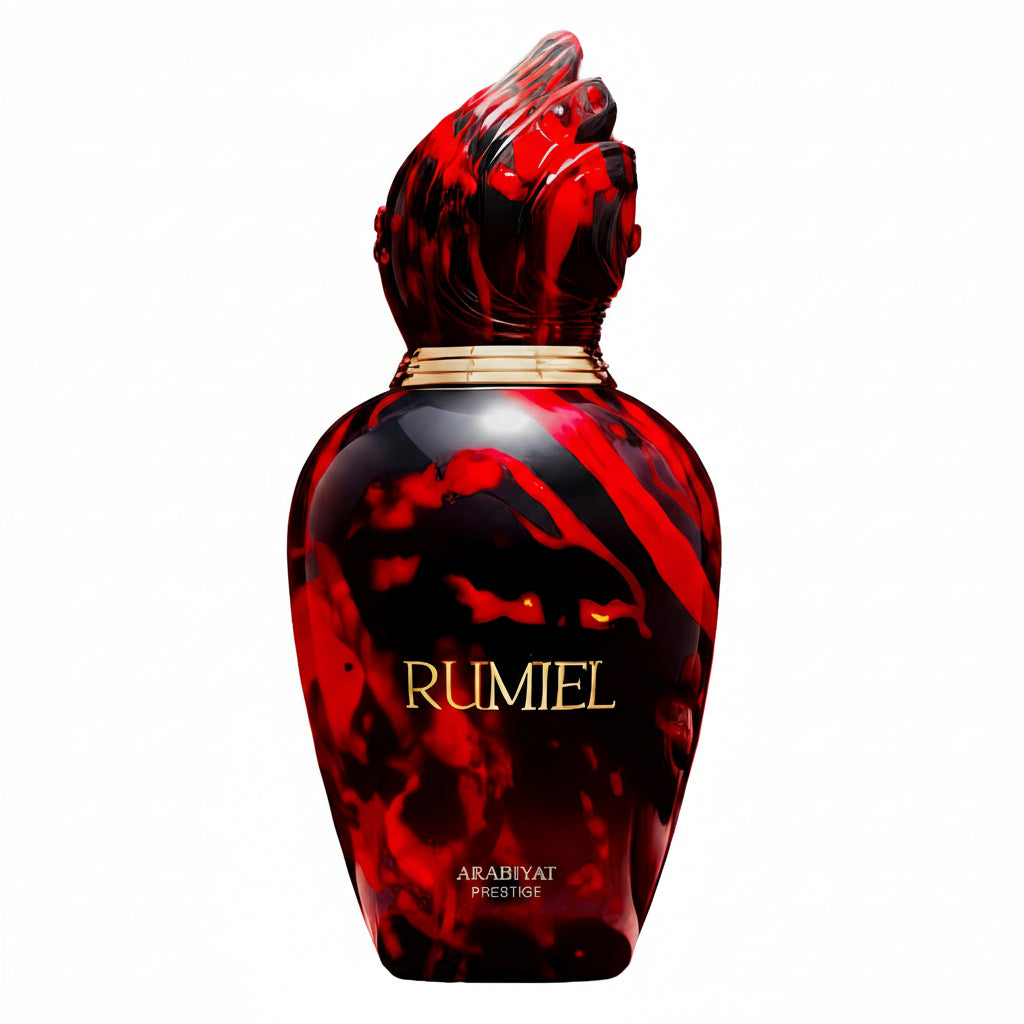 Arabiyat Prestige Rumiel 100ml – un parfum modern si rafinat, cu o compozitie echilibrata intre note dulci, florale si lemnoase