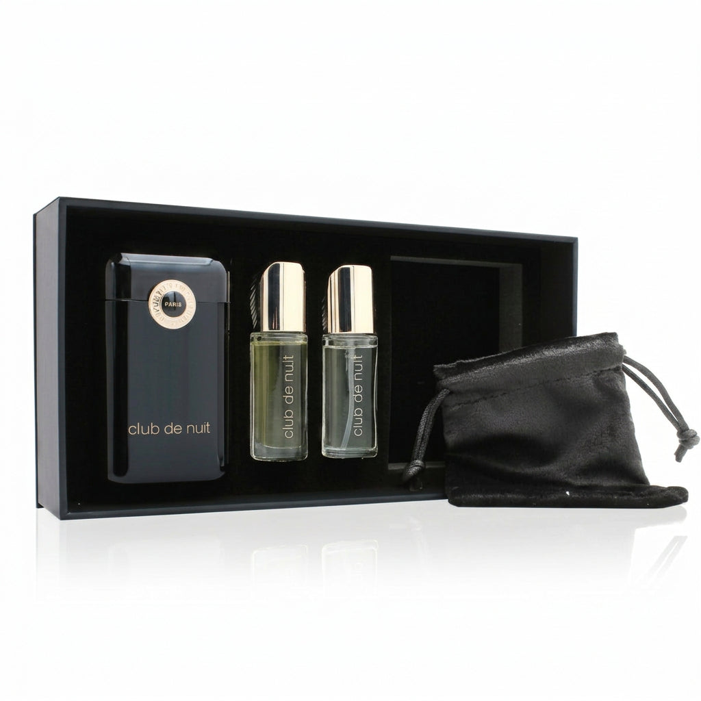 Armaf Club De Nuit Travel Set Black Men - Apa de Parfum Pentru Barbati