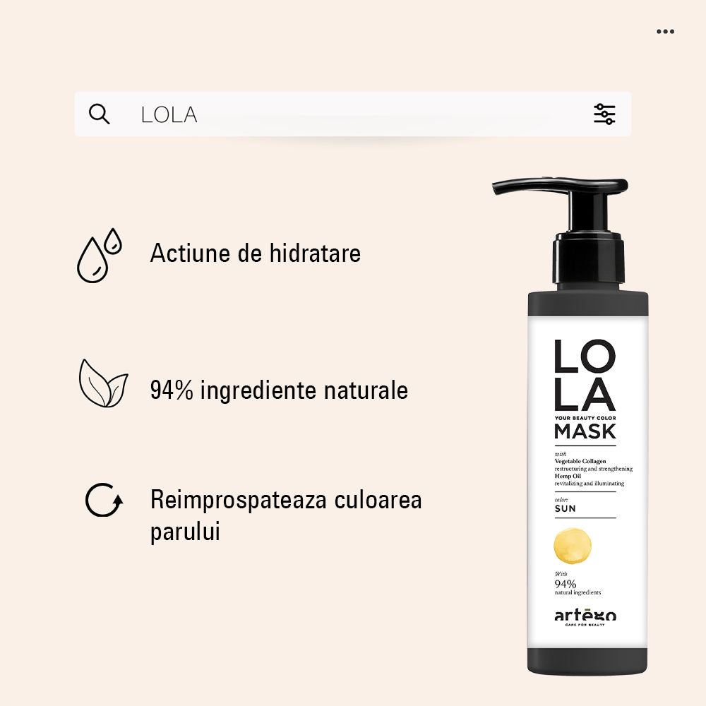 Artego Lola Mask 200ml Beauty Lounge