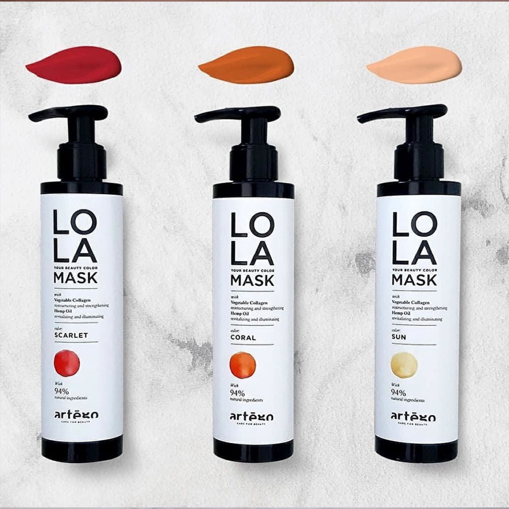 Artego Lola Mask Sun 200ml - Masca Nuantatoare Pentru Blond Auriu si Blond Platinat