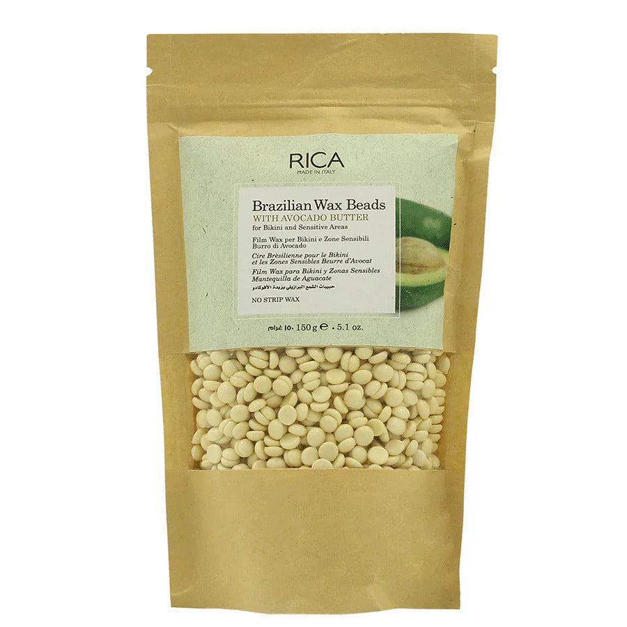 Rica Avocado Butter Brazilian Wax Beads 150g - Ceara Profesionala Pentru Epilare Delicata