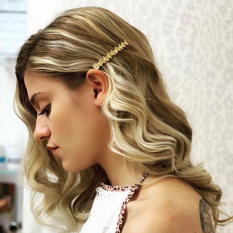 Balmain Limited Edition Logo Hair Slide SS20 - Agrafa - Beauty Lounge