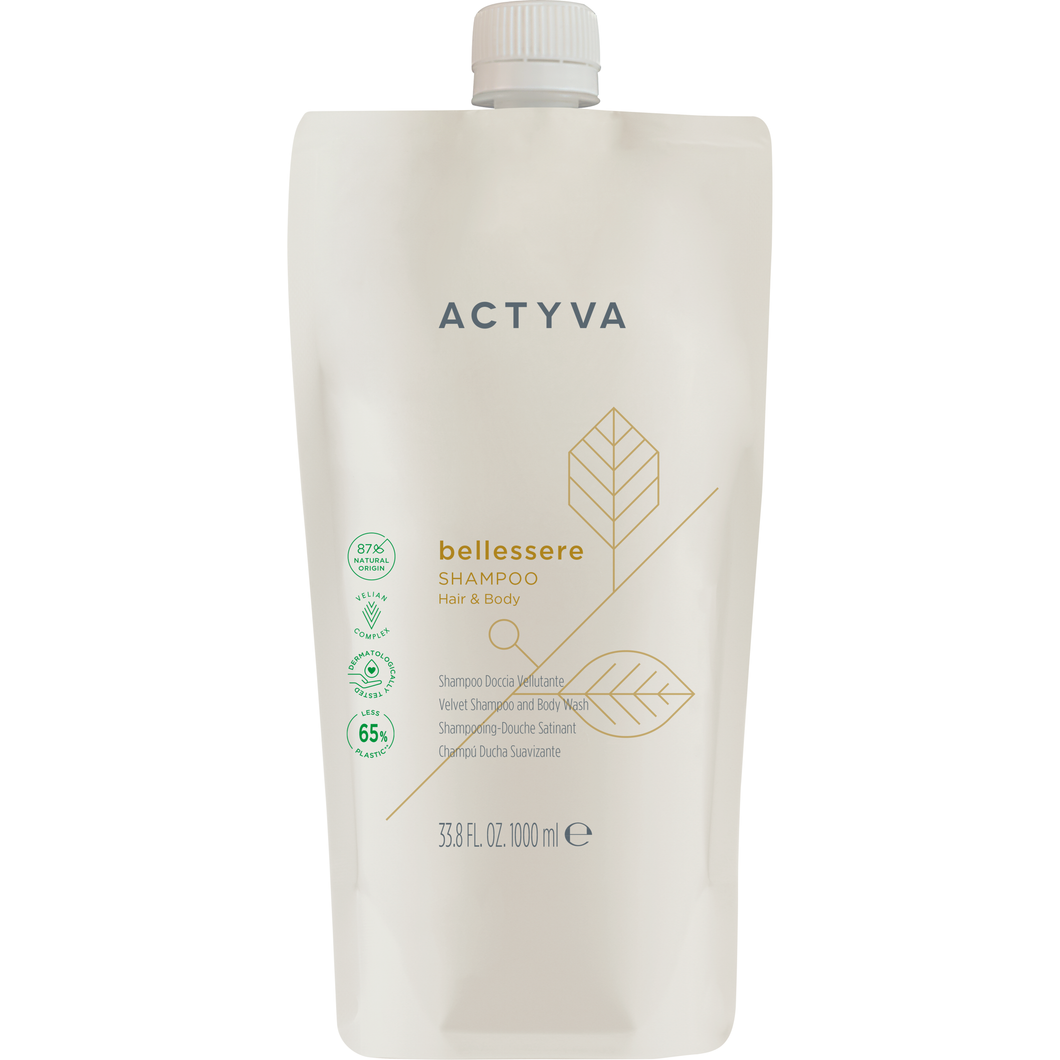 Kemon Actyva Bellessere Shampoo - Sampon Pentru Par si Corp 1000ml