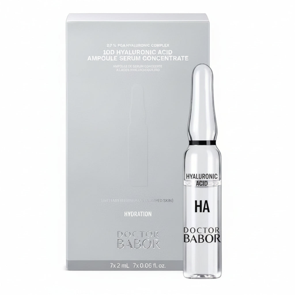 Babor 10D Hyaluronic Serum 7x2ml - Fiole Concentrate cu Acid Hialuronic