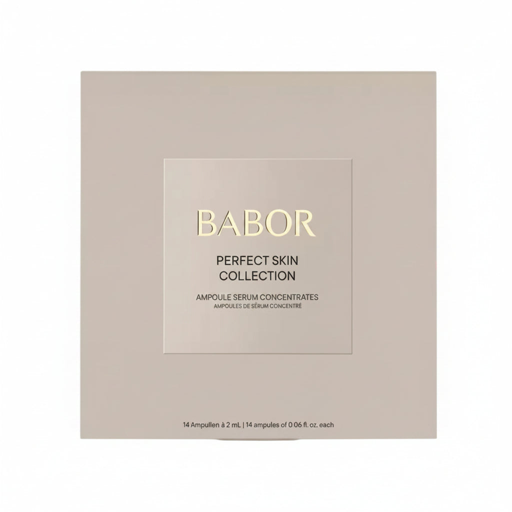 Babor Ampoule Concentrates Perfect Skin 14x2ml - Colecție de Fiole Concentrate pentru Tratament Intensiv de 14 Zile pentru Ten Hidratat, Radiant și Ferm - Beauty Lounge
