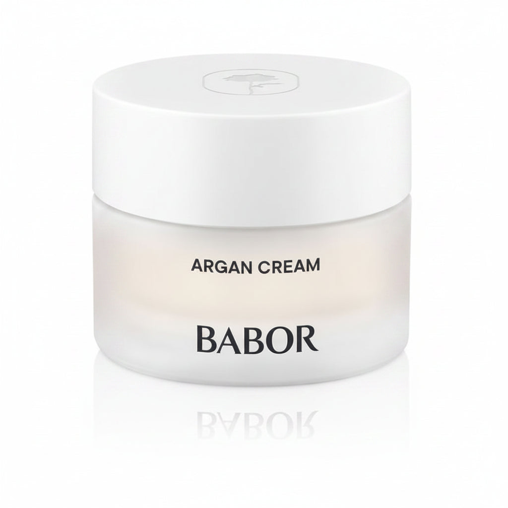 Babor Argan Cream 50ml – Crema Hidratanta Ten Uscat cu Ulei de Argan si Unt de Shea